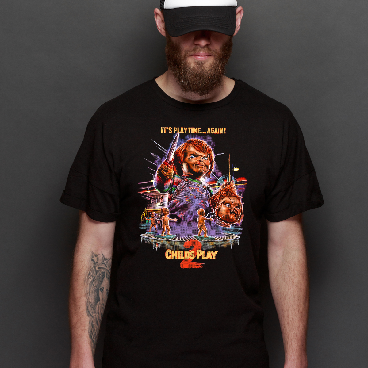 Chucky Child's Play 2 T-shirt Horror Movie Tee