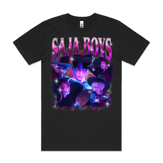 Saja Boys K-pop Demon Hunters V10 T-shirt Animation Movie Tee