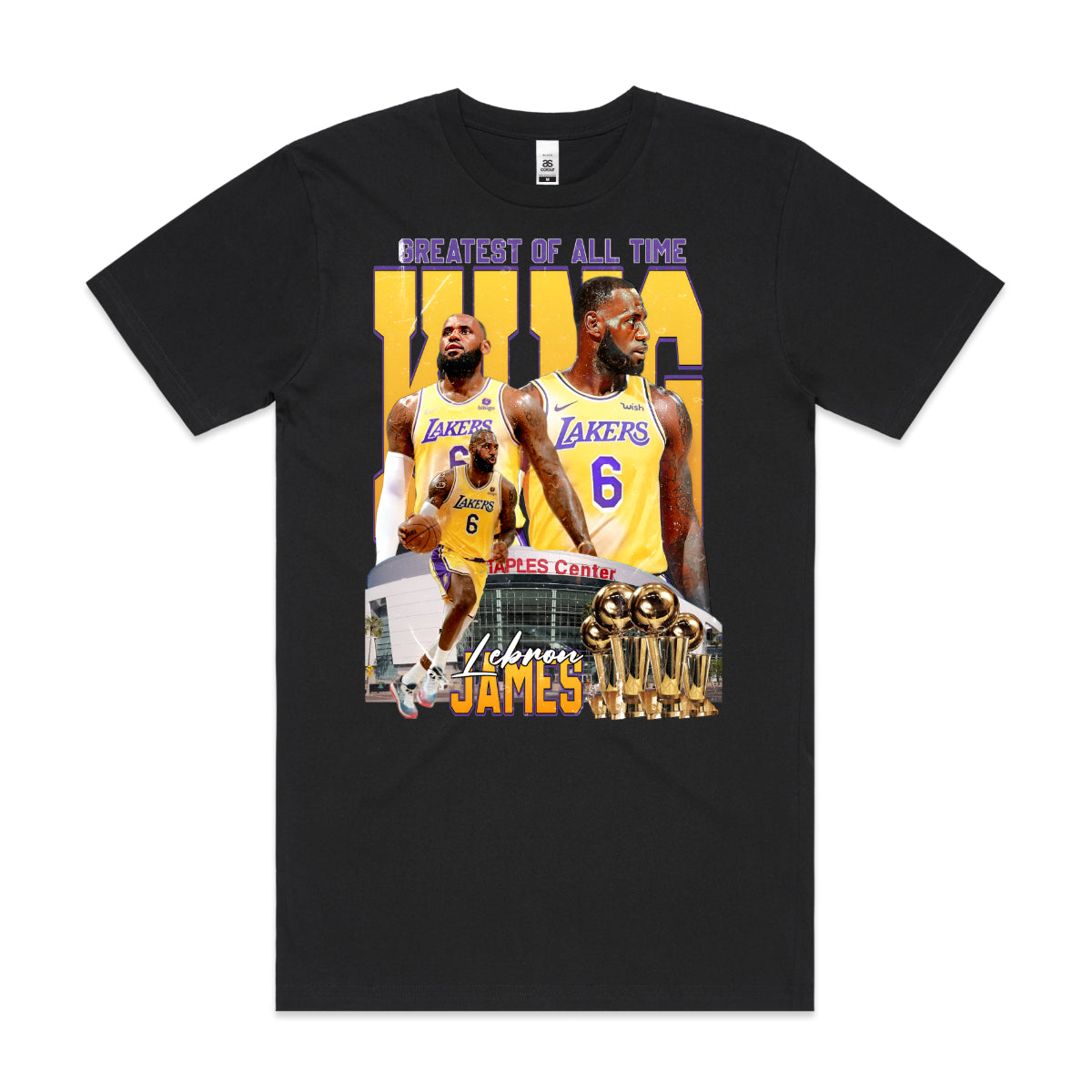 LeBron James V6 NBA T-Shirt Sport Athlete Family Tee