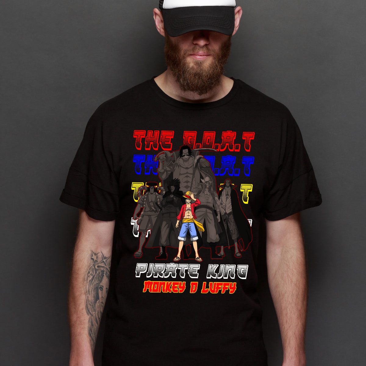 One Piece V24 Luffy T-Shirt Japanese Anime Tee