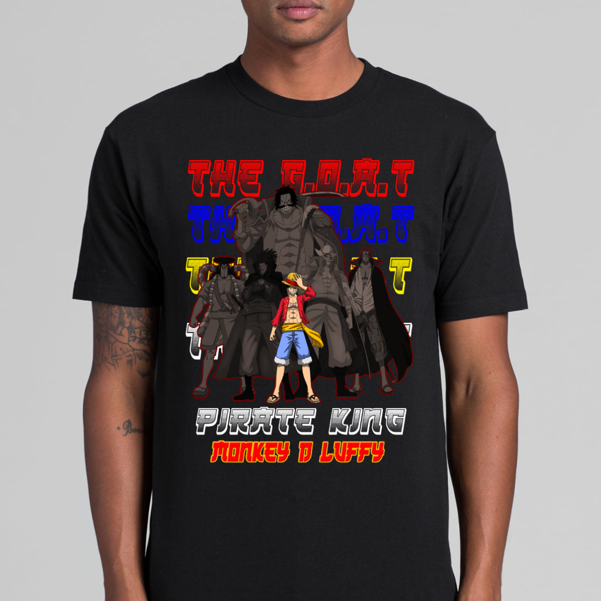 One Piece V24 Luffy T-Shirt Japanese Anime Tee