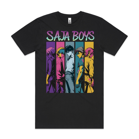 Saja Boys K-pop Demon Hunters V3 T-shirt Animation Movie Tee