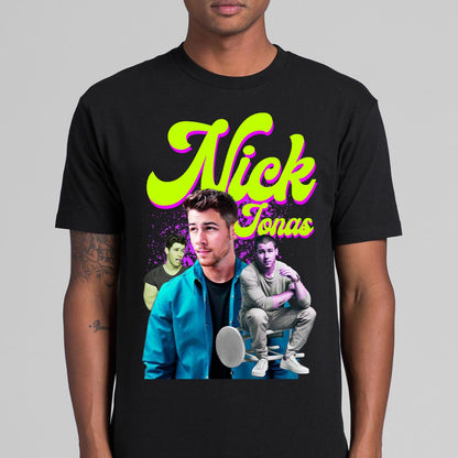 Nick Jonas T-Shirt Artist Family Fan Music Pop Culture