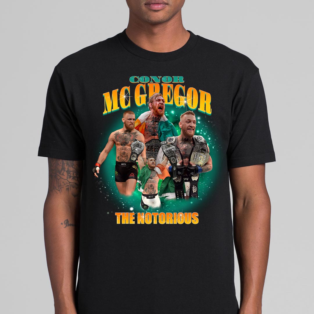Conor McGregor T-Shirt UFC Fan Athlete Culture Tee