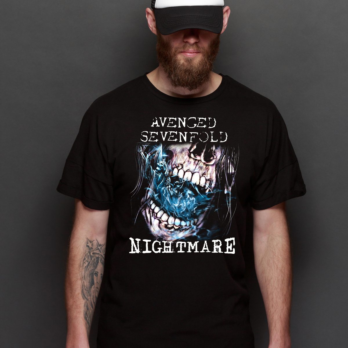 Avenged Sevenfold V3 T-Shirt Band Family Tee Music Heavy Metal