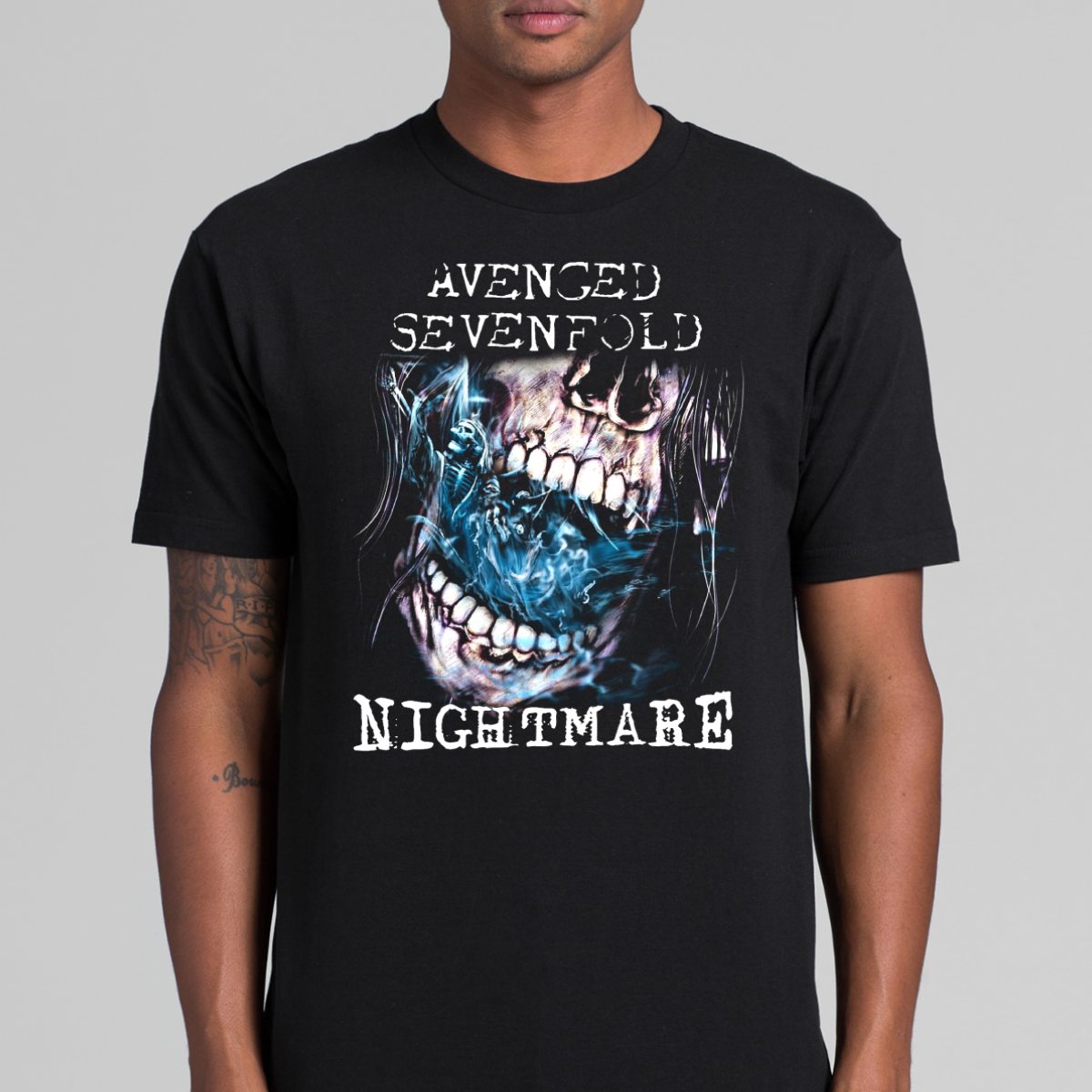 Avenged Sevenfold V3 T-Shirt Band Family Tee Music Heavy Metal