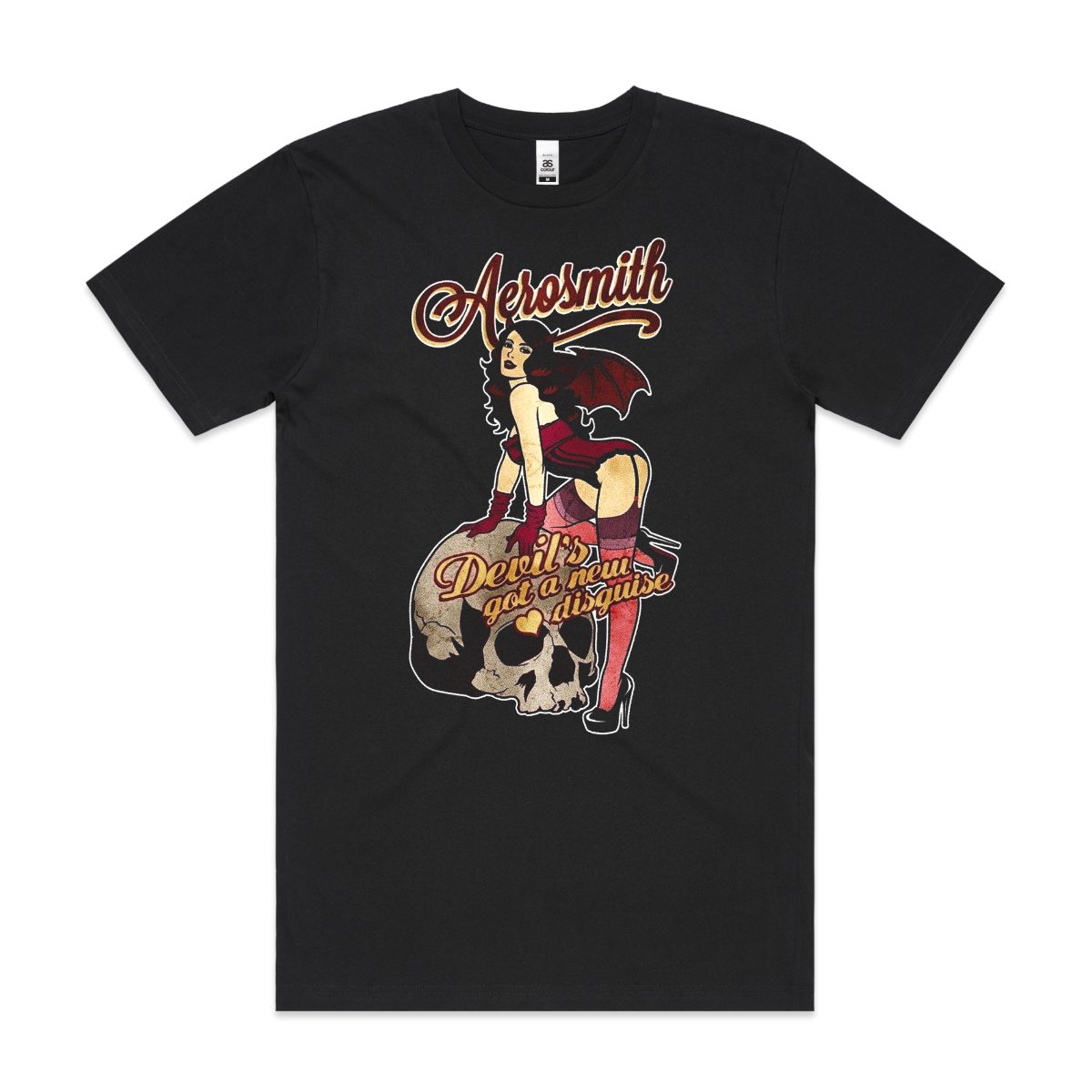 Aerosmith T-Shirt Band Family Tee Music Heavy Metal