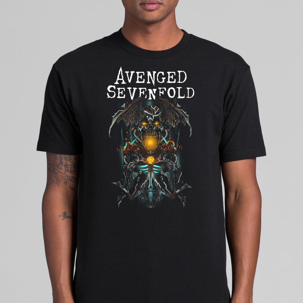 Avenged Sevenfold V4 T-Shirt Band Family Tee Music Heavy Metal