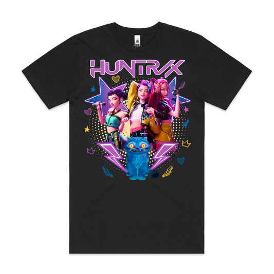K-pop Demon Hunters Huntrix V19 T-shirt Animation Movie Tee