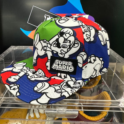 Super Mario Unisex Adjustable Logo Hat Stylish Fashion Skateboard