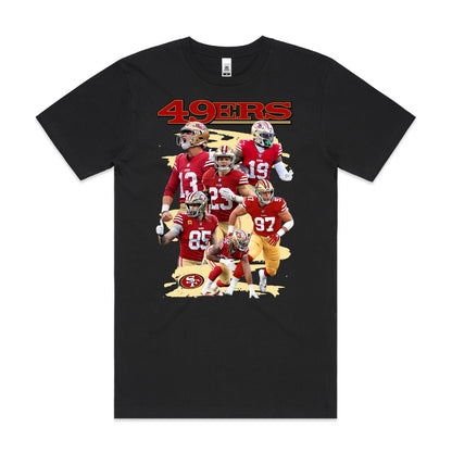 San Francisco 49ers NFL T-Shirt Sport Athlete Family Tee