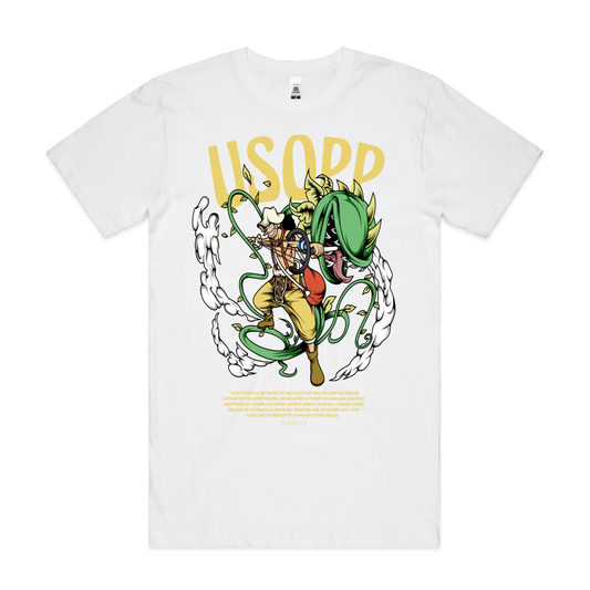 One Piece Usopp T-shirt Japanese Anime Tee