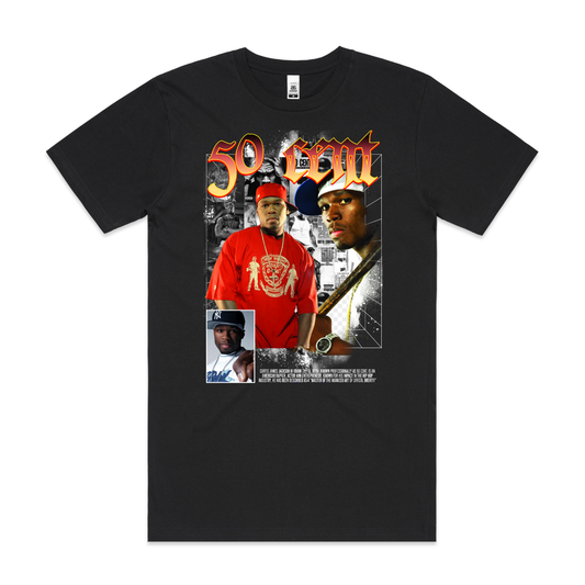 50 Cent V2 T-Shirt Rapper Family Fan Music Hip Hop Culture