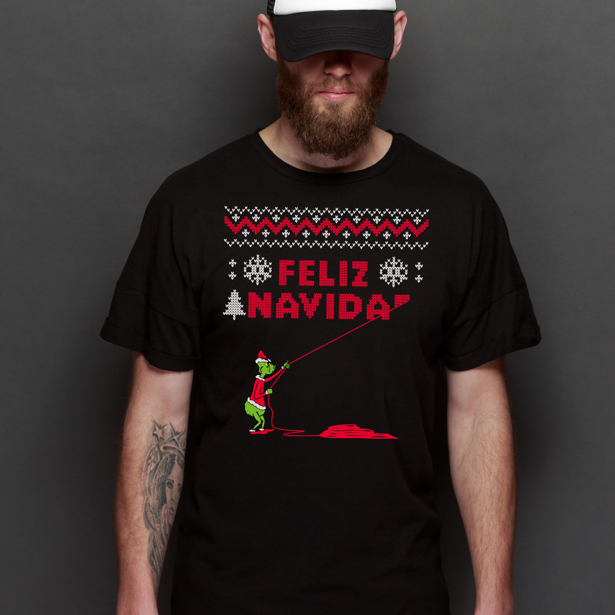 The Grinch Christmas T-Shirt Cartoon Tee