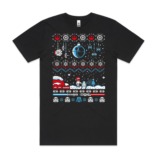 Star Wars Christmas V3 T-Shirt Movie Tee