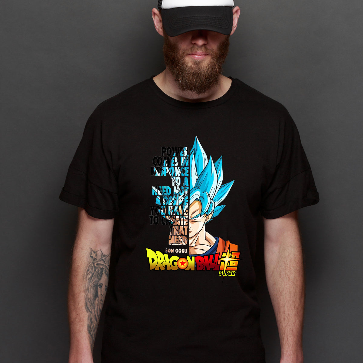 Dragon Ball Ver37 Goku T-Shirt Japanese Anime Tee