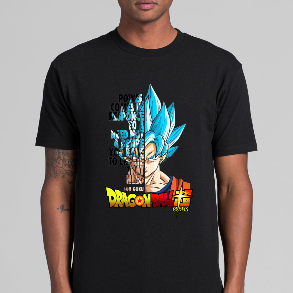 Dragon Ball Ver37 Goku T-Shirt Japanese Anime Tee
