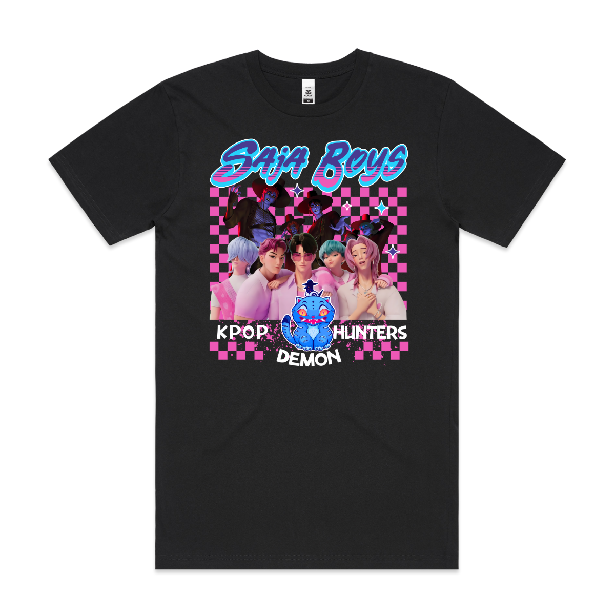 Saja Boys K-pop Demon Hunters V5 T-shirt Animation Movie Tee