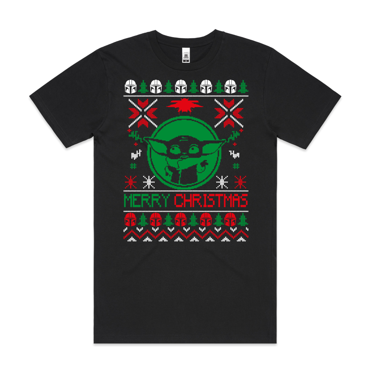 Star Wars Christmas Grogu V2 T-Shirt Movie Tee