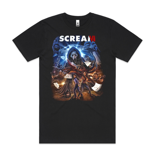 Scream 6 Horror Movie T-Shirt Tee