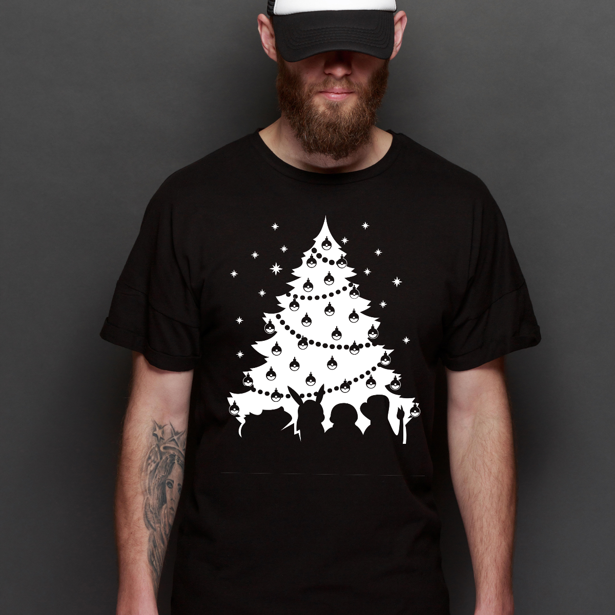 Pokemon Christmas T-Shirt Movie Tee