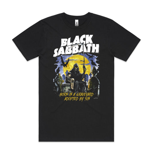 Black Sabbath V2 T-Shirt Band Family Tee Music Rock And Roll