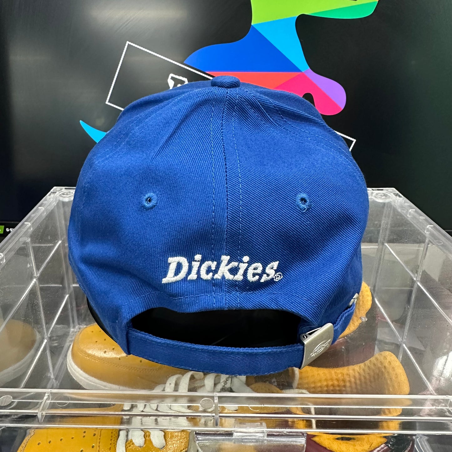 Dickies Royal Unisex Adjustable Logo Hat Stylish Fashion Skateboard