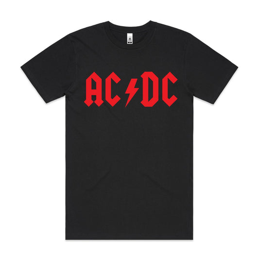 AC/DC V5 T-Shirt Band Family Tee Music Rock And Roll