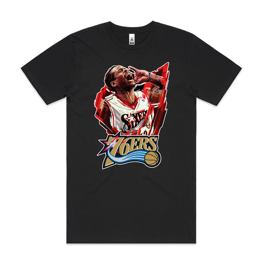 Allen Iverson V11 NBA T-Shirt Sport Athlete Family Tee