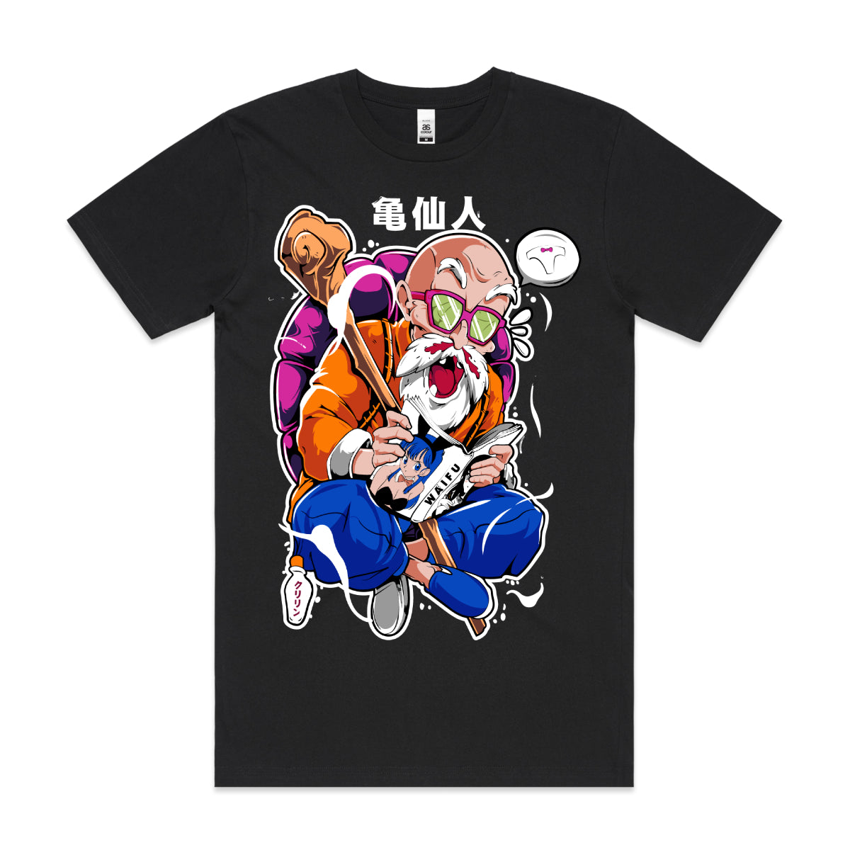 Dragon Ball Z Master Roshi T-Shirt Japanese Anime Tee