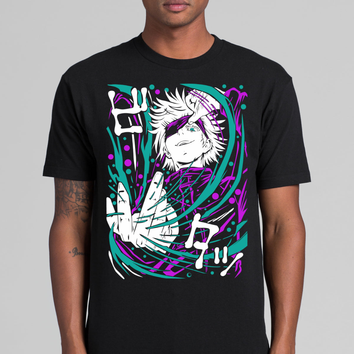 Jujutsu Kaisen Satoru Gojo V11 T-shirt Japanese Anime Tee