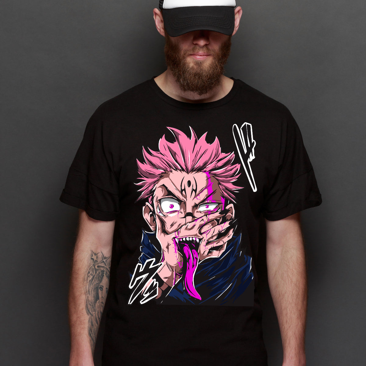 Jujutsu Kaisen V25 Ryomen Sukuna T-shirt Japanese Anime Tee