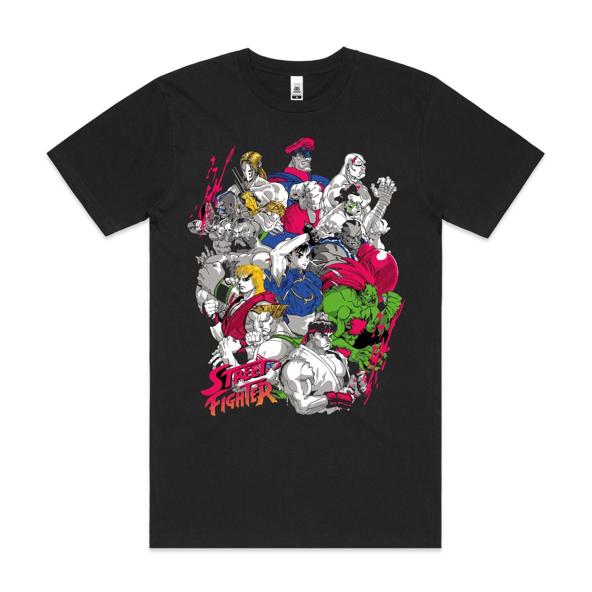 Street Fighters T-shirt Japanese Gaming Tee