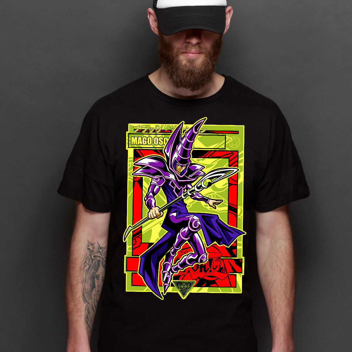 Yu-Gi-Oh! Dark Magician T-Shirt Japanese Anime Tee