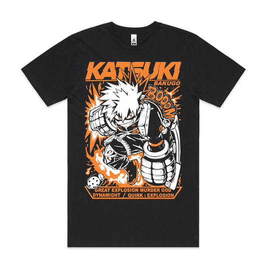 My Hero Academia Katsuki Bakugo V2 T-shirt Japanese anime Tee