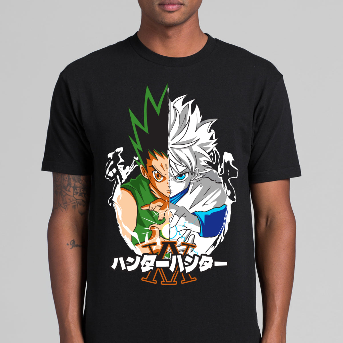 Hunter x Hunter Gon and Killua T-shirt Japanese Anime Tee