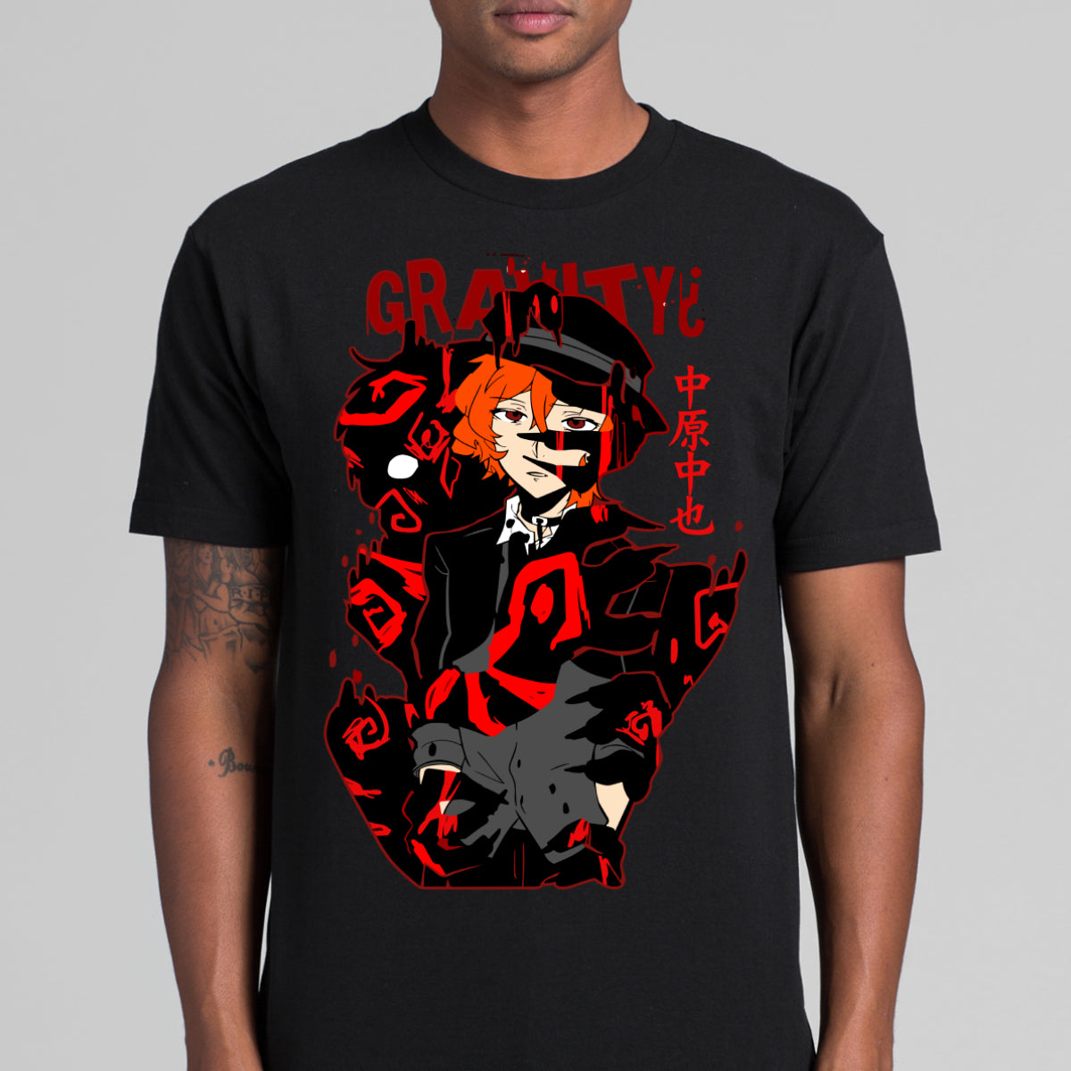 Bungo Stray Dogs Chuuya Nakahara T-Shirt Japanese Anime Tee