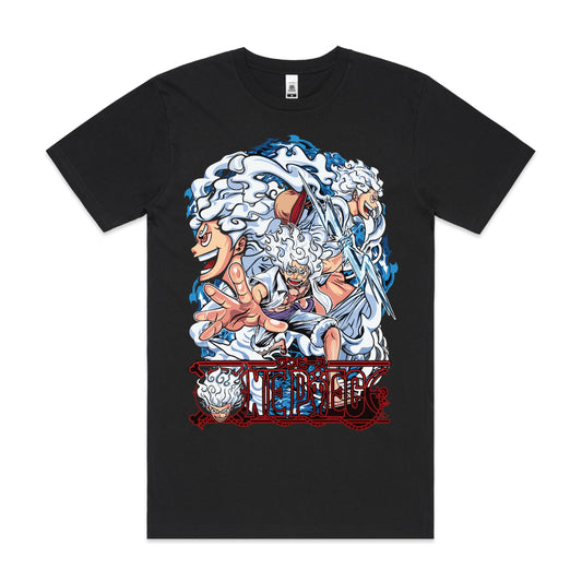 One Piece Luffy V27 T-Shirt Japanese Anime Tee