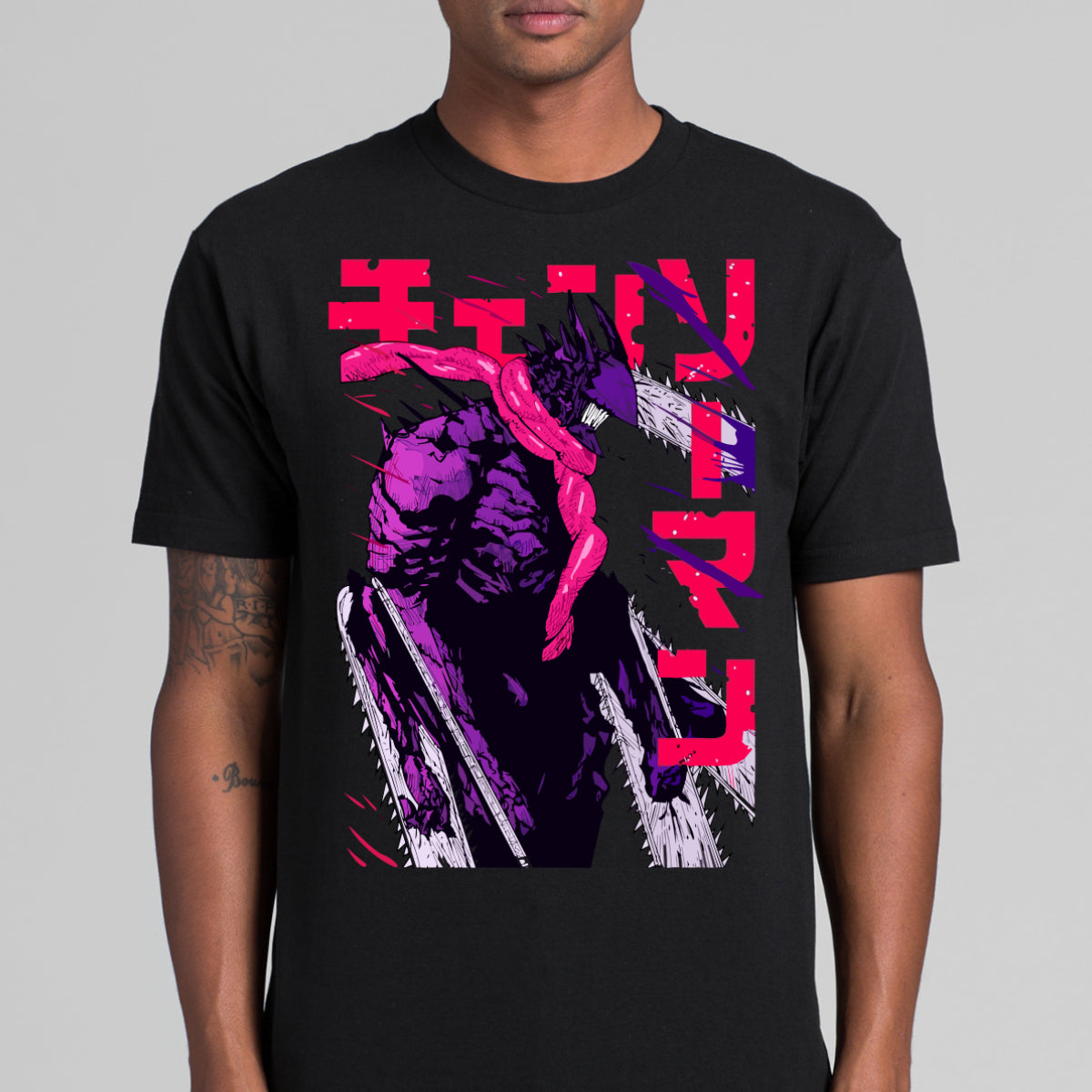 Chainsaw Man Denji Ver5 T-shirt Japanese Anime Tee
