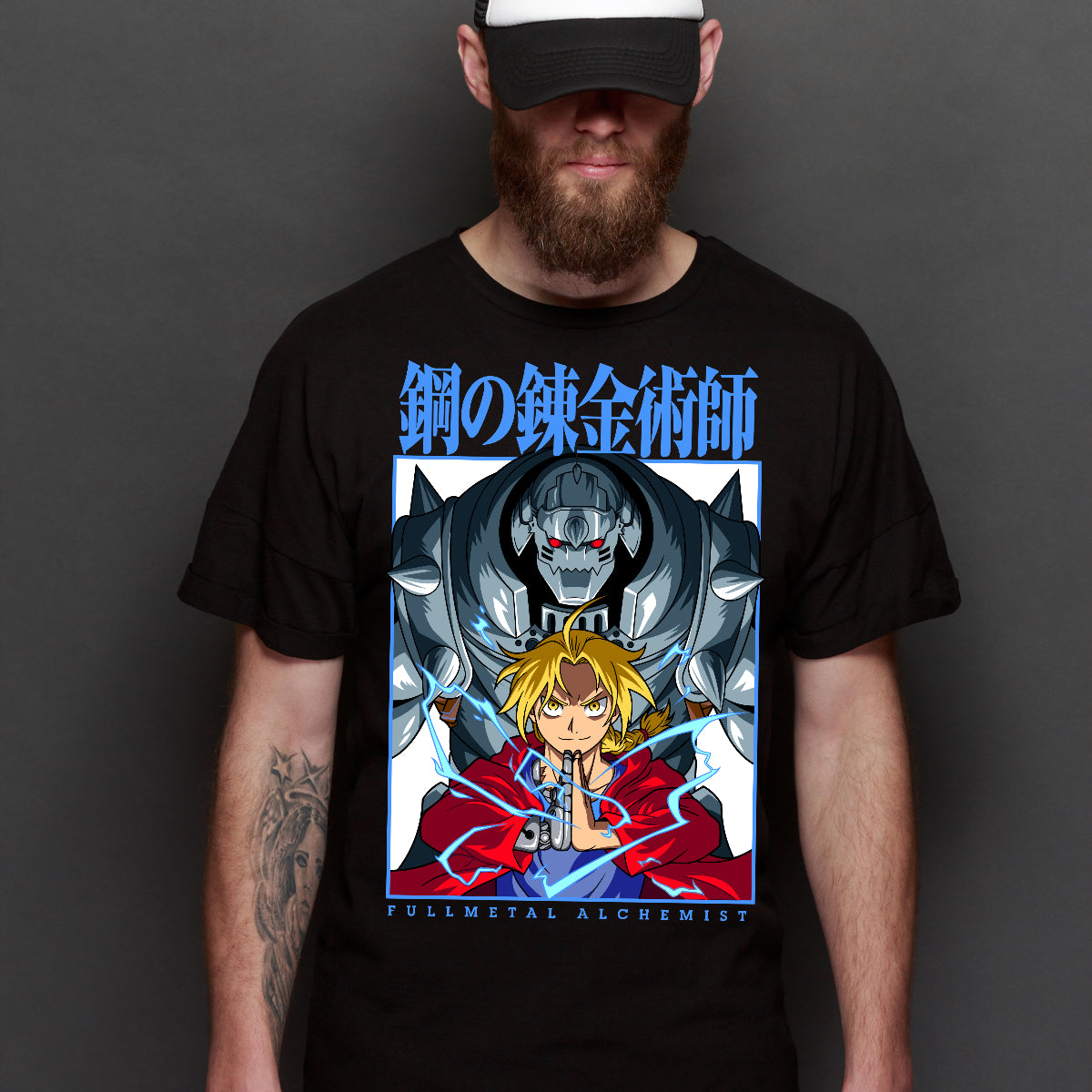 Fullmetal Alchemist V7 T-Shirt Japanese Anime Tee