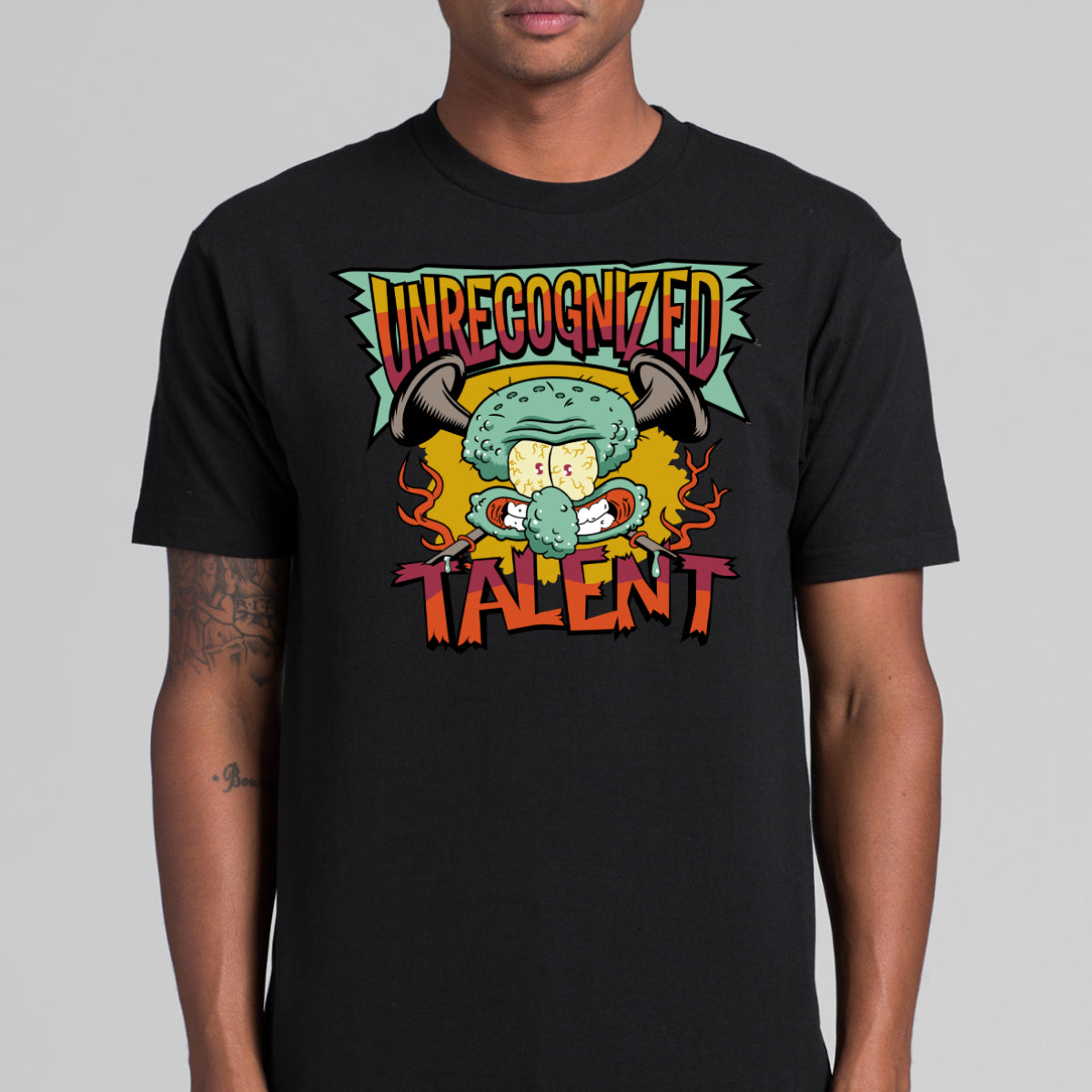 SpongeBob SquarePants Squidward T-Shirt Funny Tee