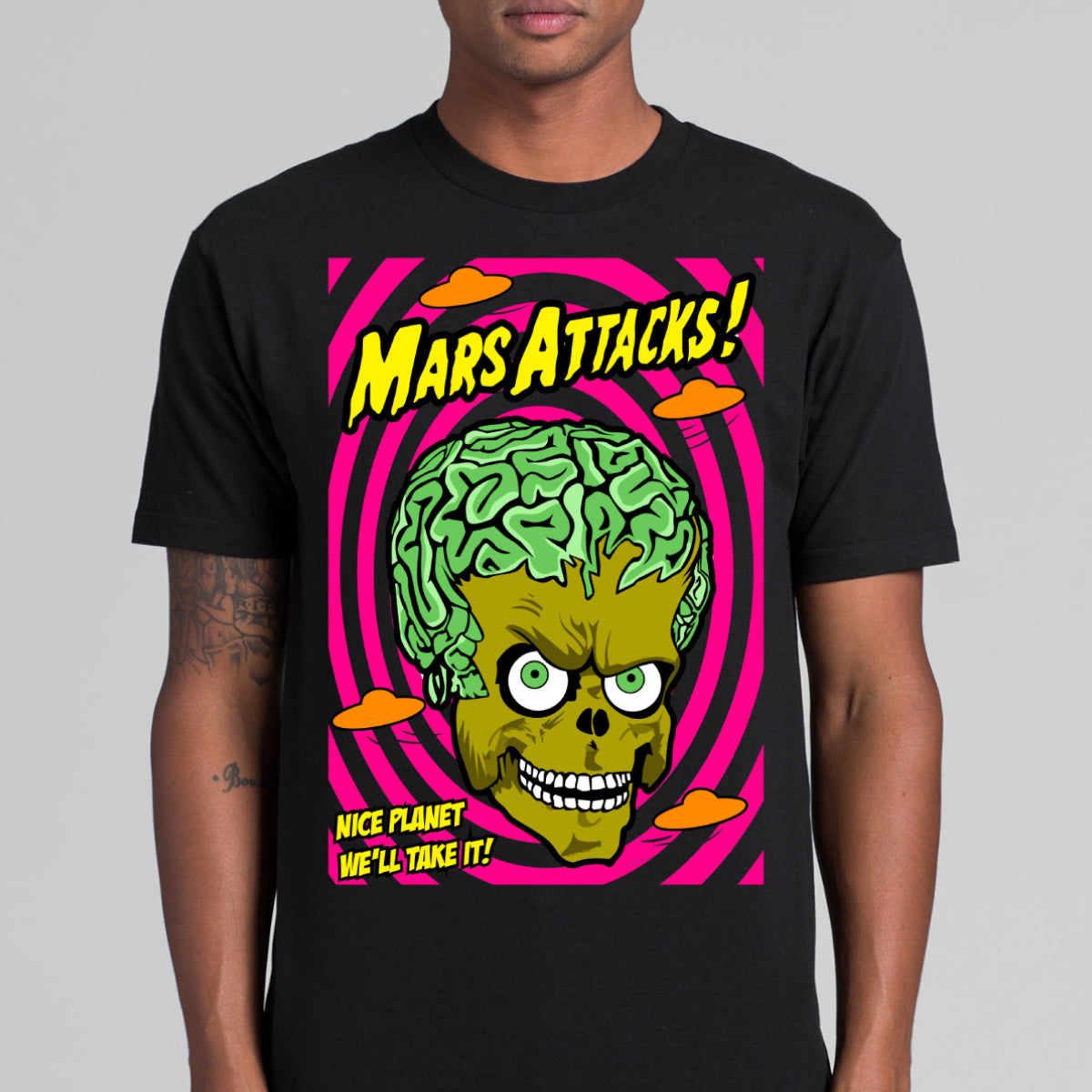 Mars Attacks T-Shirt Mars Funny Tee
