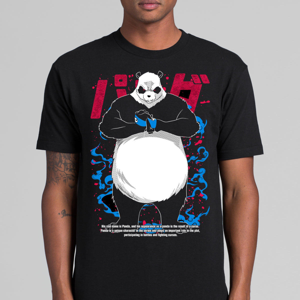 Jujutsu Kaisen Panda T-shirt Japanese Anime Tee