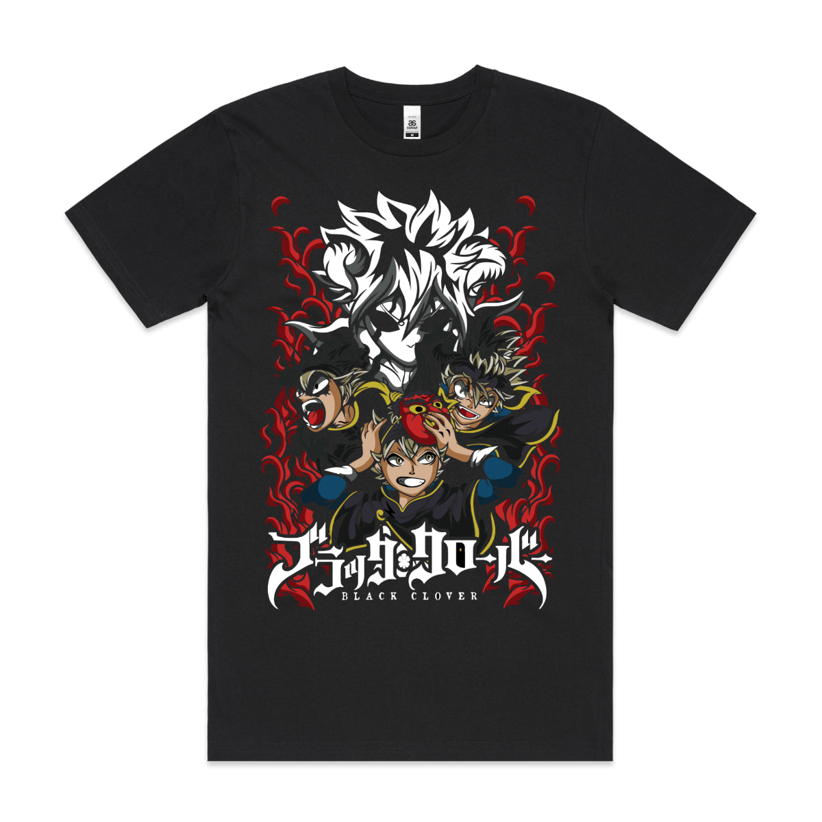 Black Clover V10 T-shirt Japanese Anime Tee