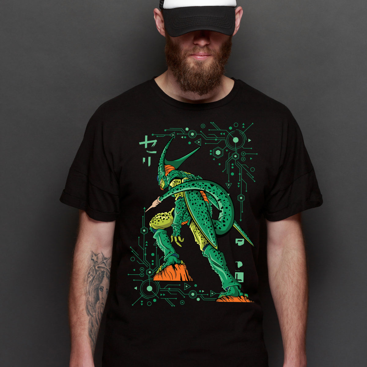 Dragon Ball Z Cell V3 T-Shirt Japanese Anime Tee
