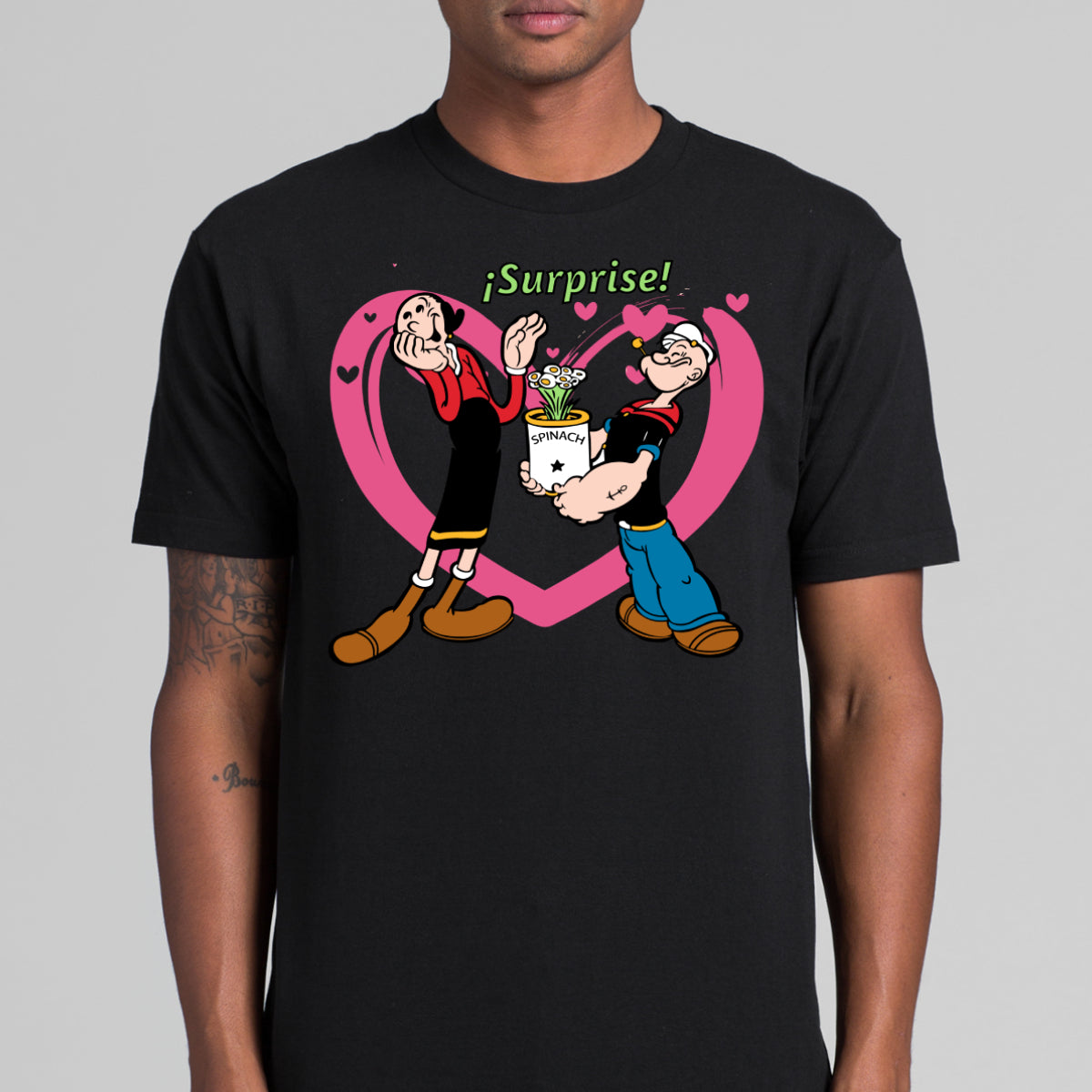 Popeye The Sailorman T-Shirt Cartoon Tee