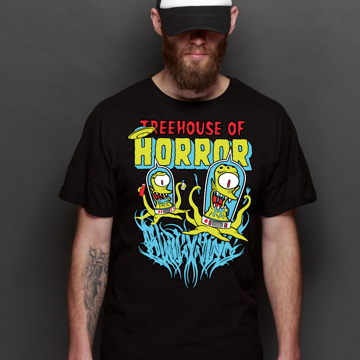 The Simpsons Treehouse Of Terror T-Shirt Funny Tee