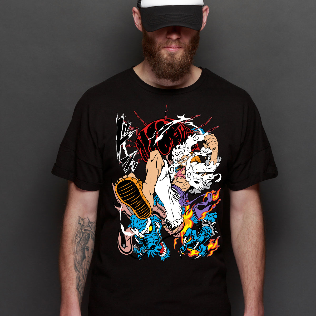 One Piece Luffy V30 T-Shirt Japanese Anime Tee