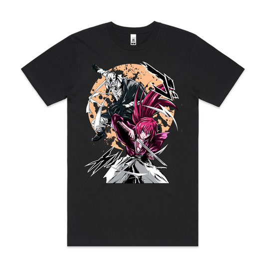 Rurouni Kenshin T-Shirt Japanese Anime Tee