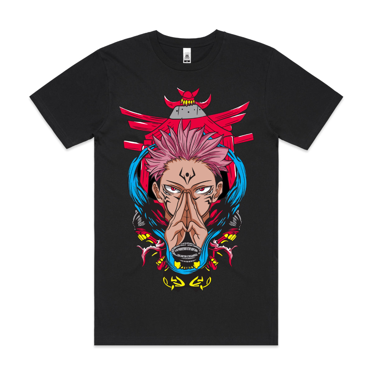 jujutsu kaisen V23 Ryomen Sukuna T-Shirt Japanese Anime Tee